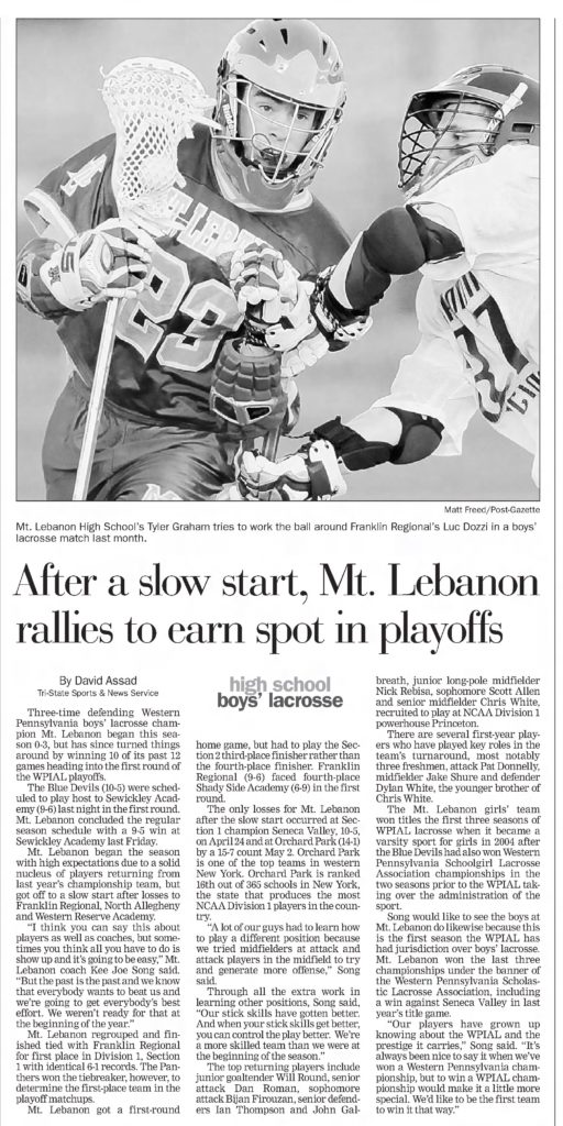 May 14, 2009 - Pittsburgh Post Gazette