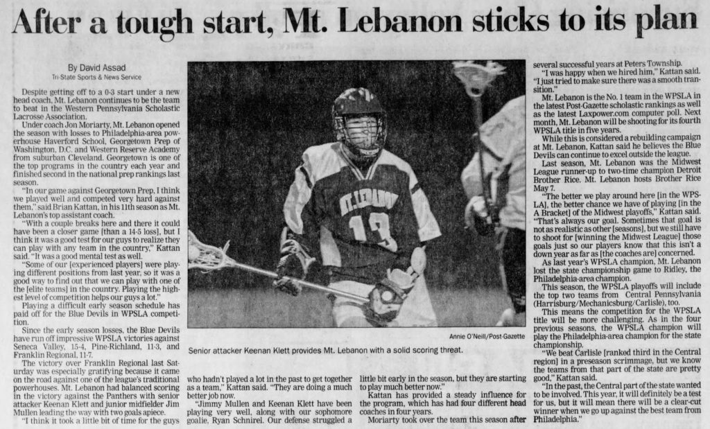 April 21, 2004 - Pittsburgh Post-Gazette