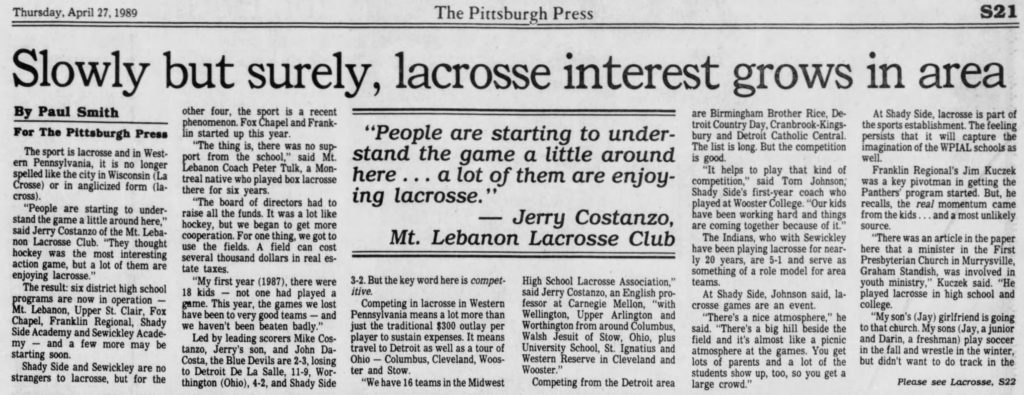 April 27, 1989 - The Pittsburgh Press