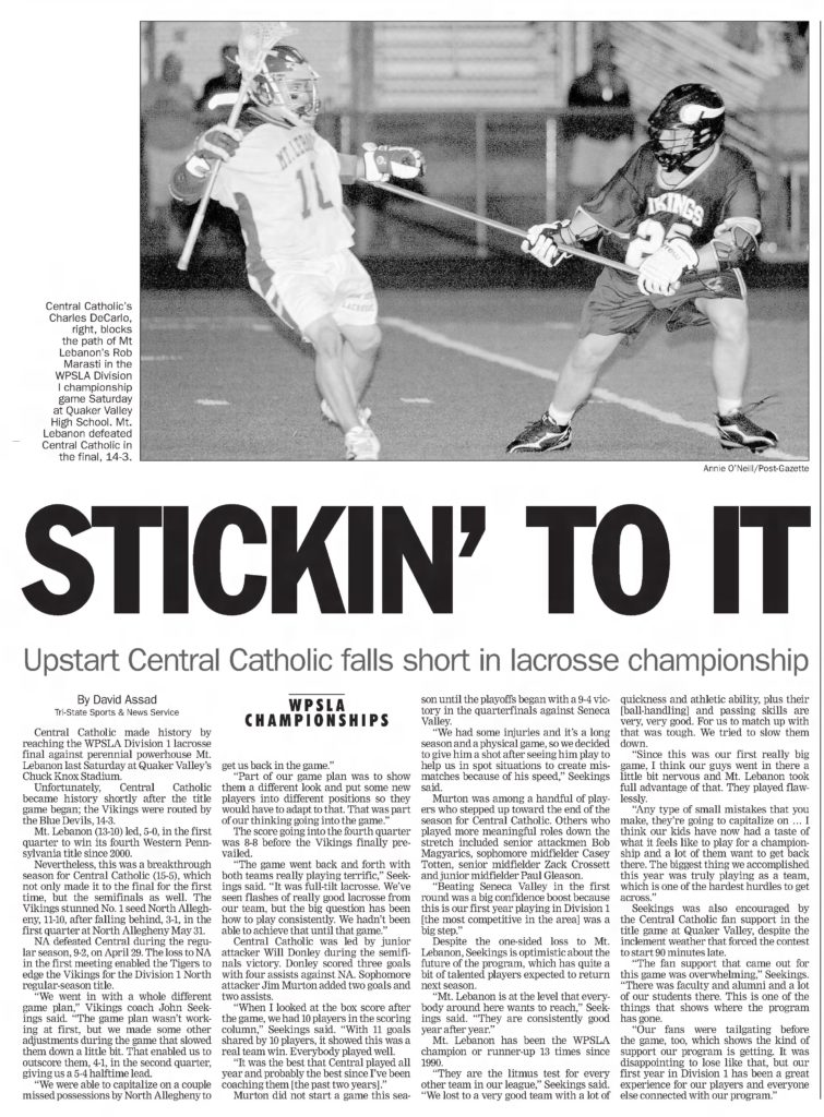 June 8, 2008 - Pittsburgh Post-Gazette