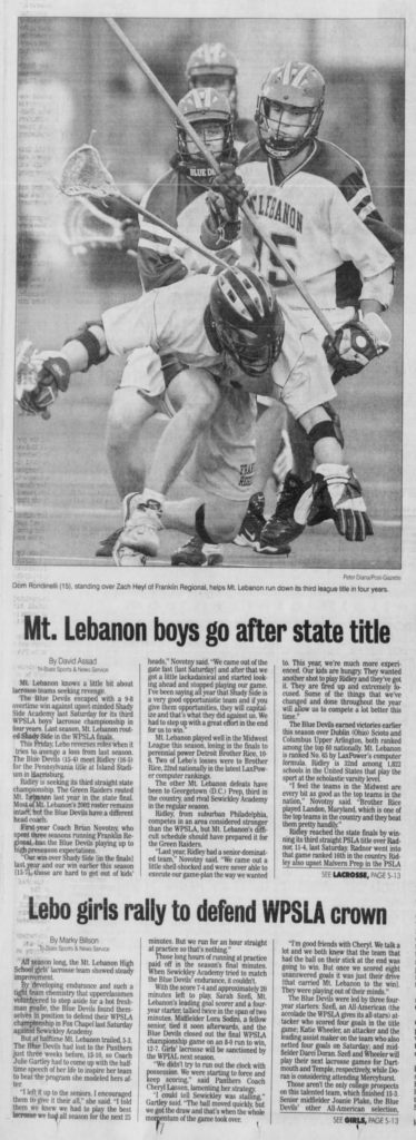 June 4, 2003 - Pittsburgh Post-Gazette